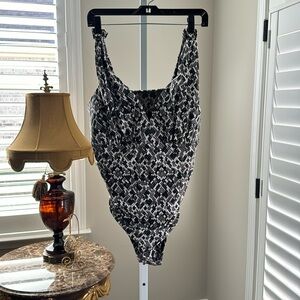 Coastal Blue Swimsuit, Size 2X
